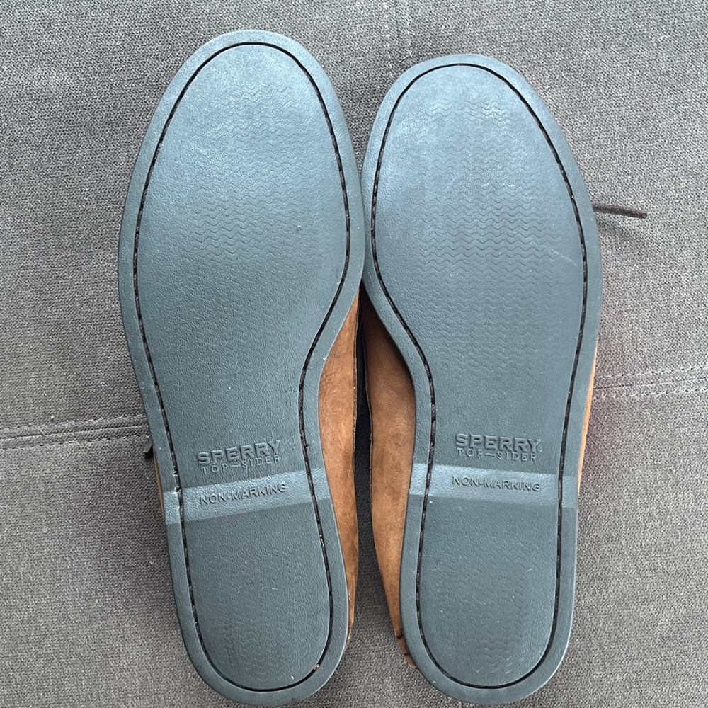 Sperry Top-Sider Classic Brown Leather Boat Shoes - Picture 9 of 10